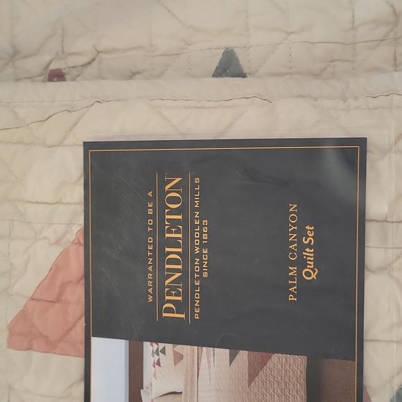 Pendleton Palm Canyon Quilted Set. Twin - Picture 5 of 10